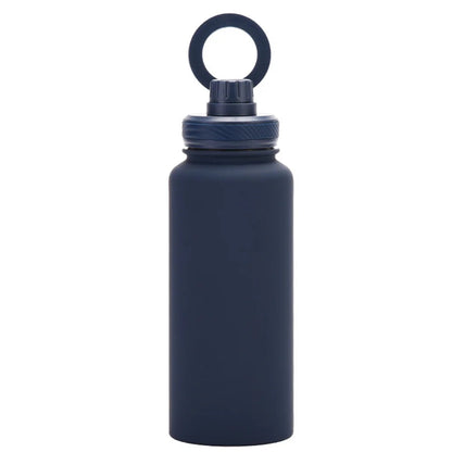 Insulated Water Bottle with Phone Mount ViralGalleria.com