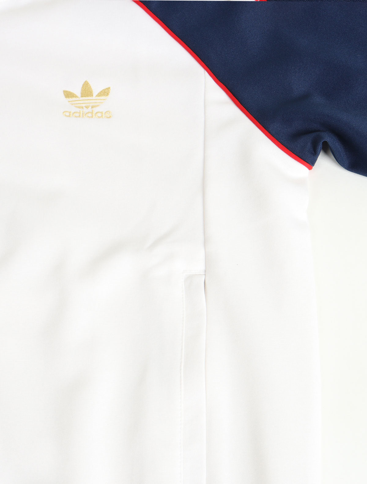 Adidas Adicolor Classic Track Jacket - Cloud White Denim Exchange