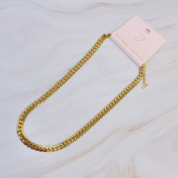 Flat And Bold Chain Necklace Shop Style & More | Fresh Looks, Everyday Deals & Free Shipping