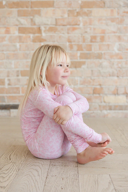 Pink Toile - Set Blush Lotus