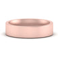 Comfort Fit Flat 4 mm Mens Wedding Band Fascinating Diamonds