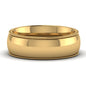 Comfort Fit Wedding Band Milgrain Edge Fascinating Diamonds
