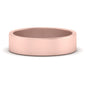 5 mm Flat Gold Wedding Band Fascinating Diamonds
