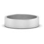 5 mm Flat Gold Wedding Band Fascinating Diamonds