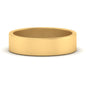 5 mm Flat Gold Wedding Band Fascinating Diamonds