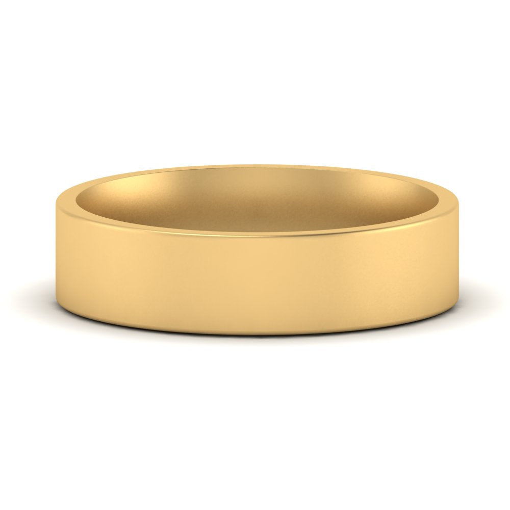 Light Weight Flat Mens Wedding Band Fascinating Diamonds