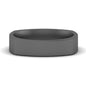 Square Comfort Fit Mens Wedding Band Fascinating Diamonds