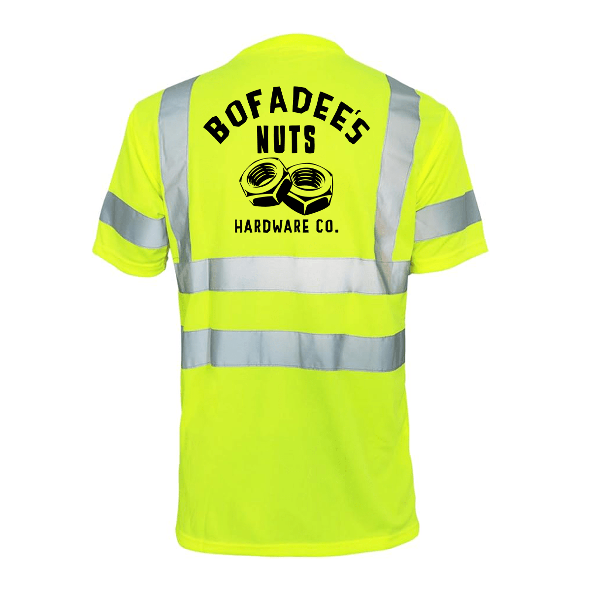 Bofadee's - Reflective Safety T-Shirt Armed American Supply