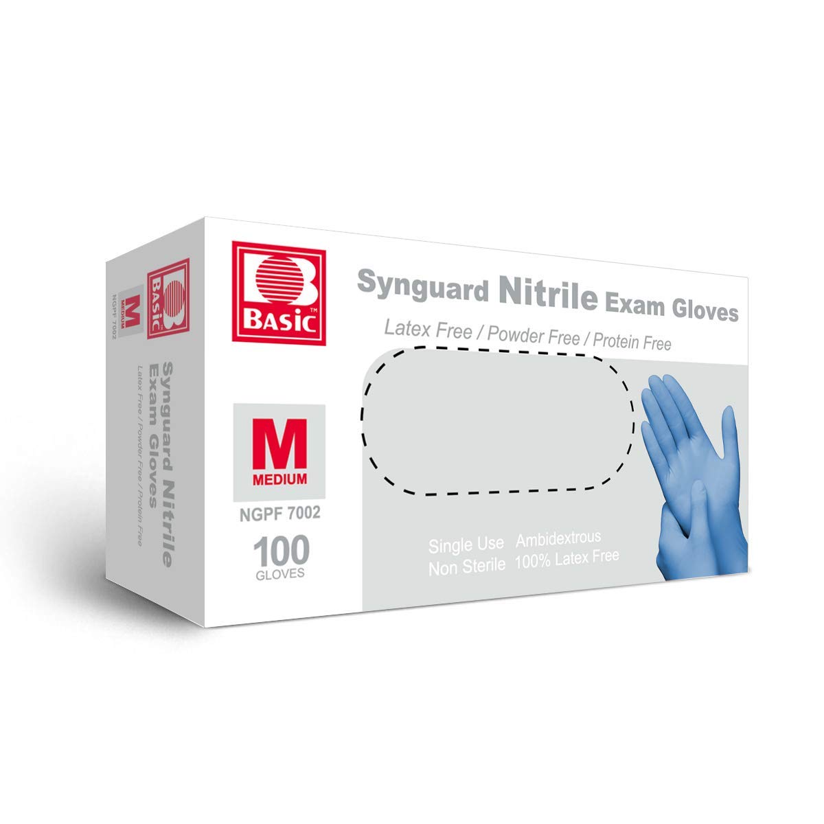 Gloves, Nitrile Medium - 100 per box quakekits.com