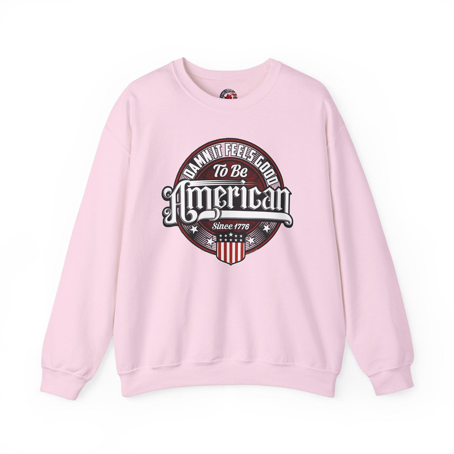 Damn it Feels Good To Be American Crewneck Sweatshirt The Devil's Pickle