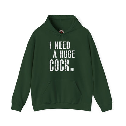 I Need A Huge Cocktail Hooded Sweatshirt The Devil's Pickle