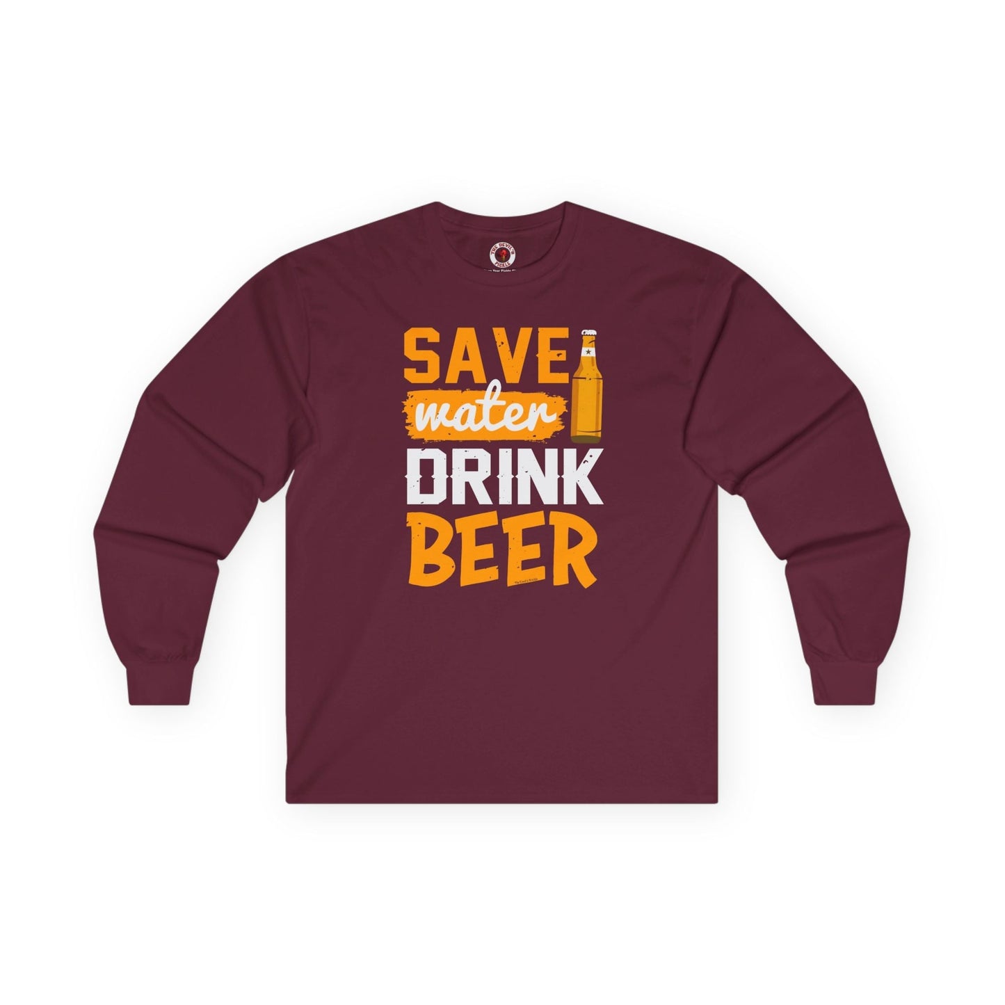 Save Water Drink Beer Long Sleeve Tee The Devil's Pickle