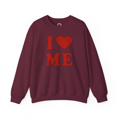 I Heart Me Crewneck Sweatshirt The Devil's Pickle