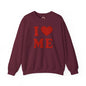 I Heart Me Crewneck Sweatshirt The Devil's Pickle