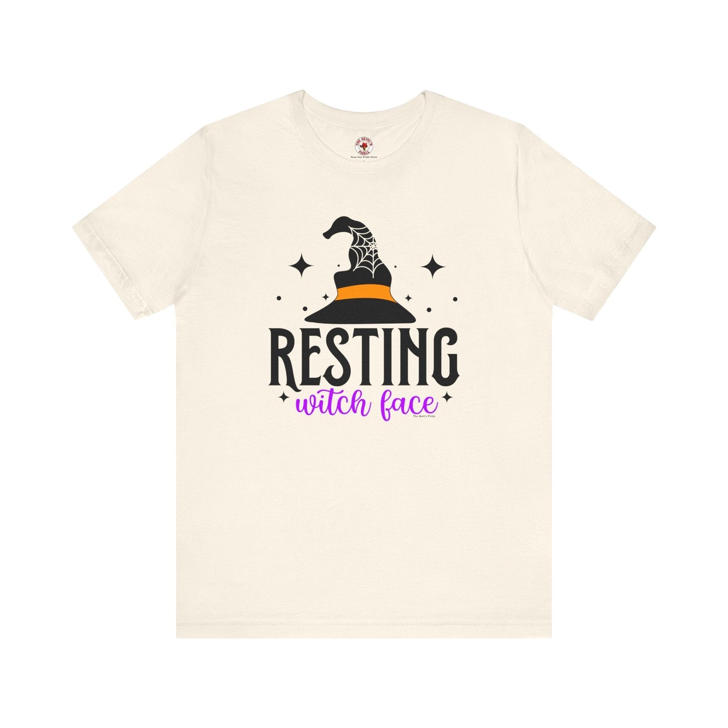 Resting Witch Face T-Shirt The Devil's Pickle
