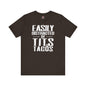 Easily Distracted By Tits and Tacos T-Shirt The Devil's Pickle
