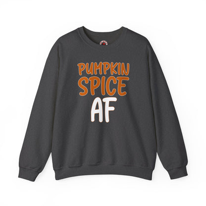 Pumpkin Spice AF Crewneck Sweatshirt The Devil's Pickle