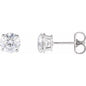14K White 1 1/2 CTW Natural Diamond Earrings Ethereal Legacy Boutiques