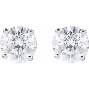 14K White 1 1/2 CTW Natural Diamond Earrings Ethereal Legacy Boutiques