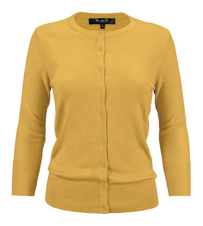 Crewneck Button Down Knit Cardigan Sweater Shop Style & More | Fresh Looks, Everyday Deals & Free Shipping