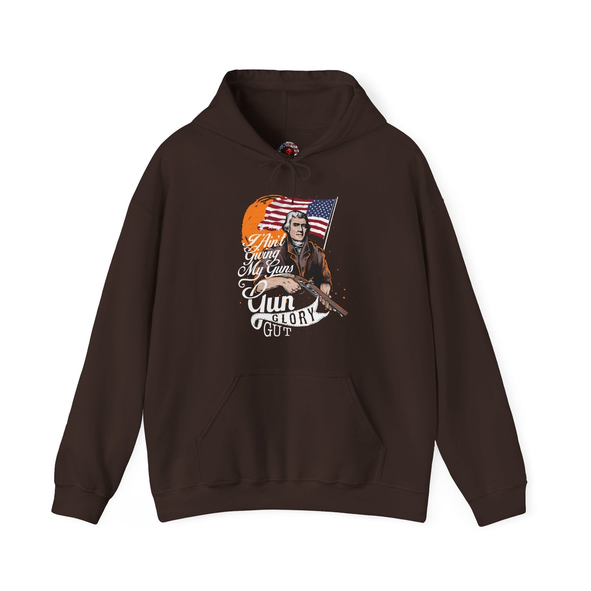 I Ain't Giving My Guns Hooded Sweatshirt The Devil's Pickle