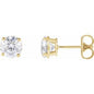 14K Yellow 1 1/2 CTW Natural Diamond Earrings Ethereal Legacy Boutiques