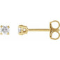 14K Yellow 1/3 CTW Natural Diamond Earrings Ethereal Legacy Boutiques