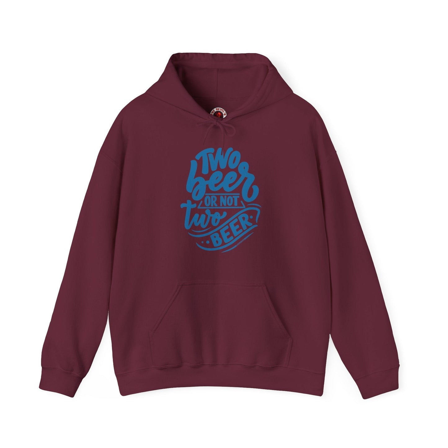 Two Beer or Not Two Beer Hooded Sweatshirt The Devil's Pickle