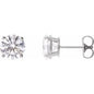 14K White 2 1/2 CTW Lab-Grown Diamond Earrings Ethereal Legacy Boutiques