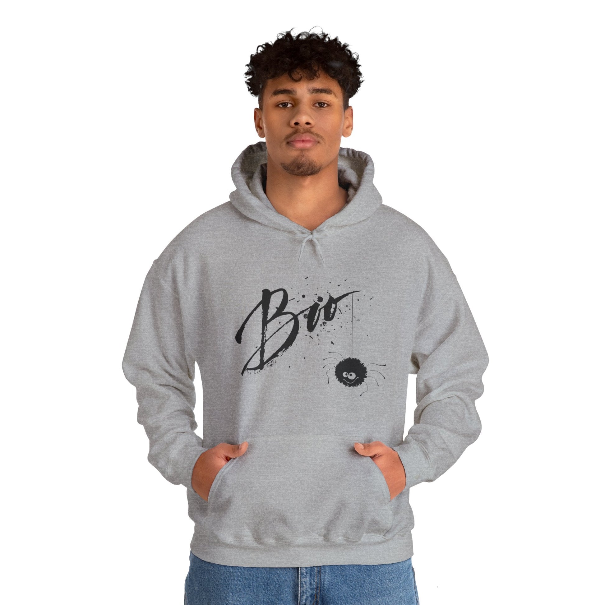 Boo Spider Hooded Sweatshirt The Devil's Pickle