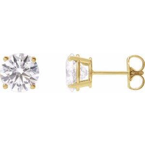 14K Yellow 2 1/2 CTW Lab-Grown Diamond Earrings Ethereal Legacy Boutiques