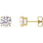 14K Yellow 2 1/2 CTW Lab-Grown Diamond Earrings Ethereal Legacy Boutiques