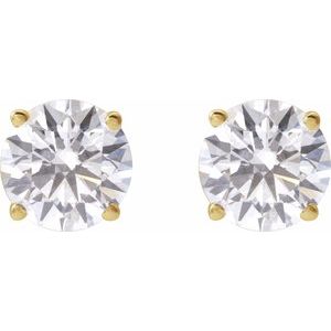 14K Yellow 2 1/2 CTW Lab-Grown Diamond Earrings Ethereal Legacy Boutiques
