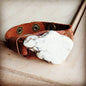 White Turquoise Chunk on Narrow Leather Cuff Shop Style & More | Fresh Looks, Everyday Deals & Free Shipping