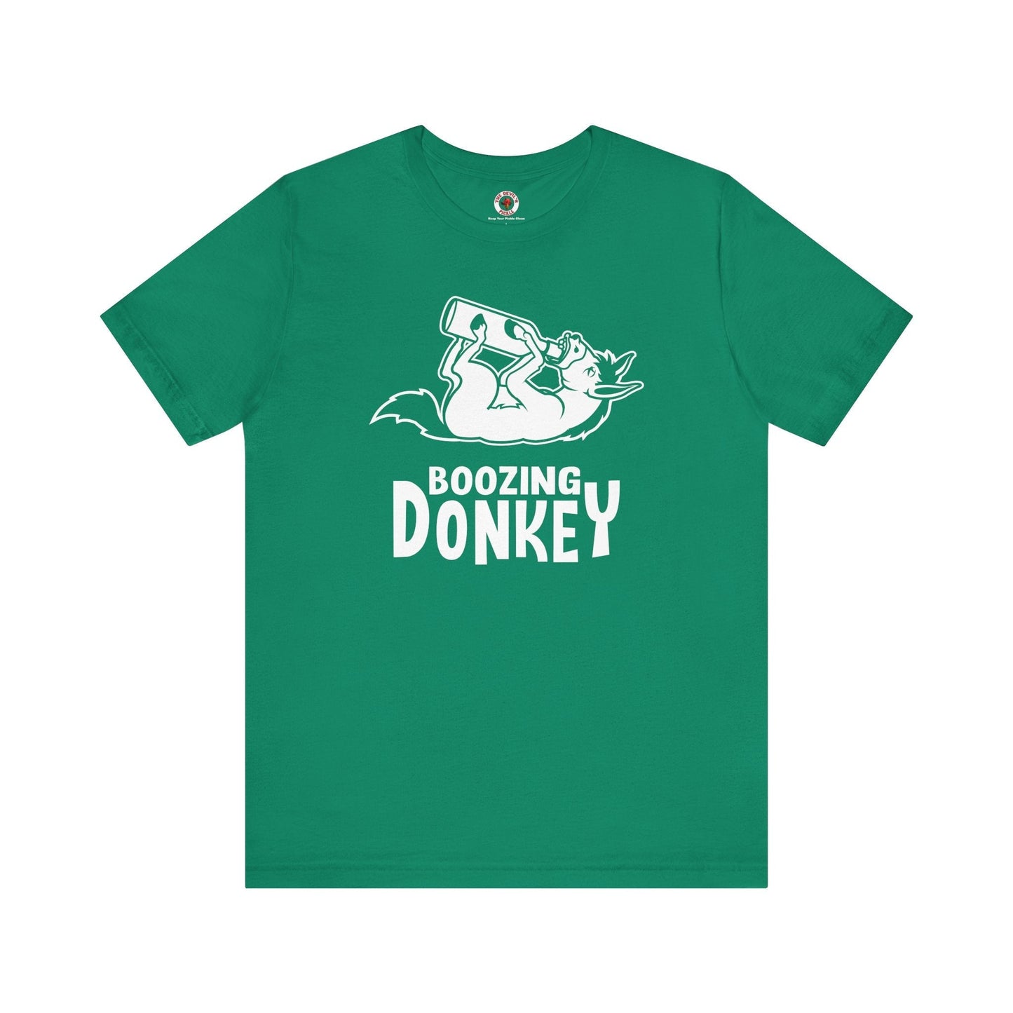 Boozing Donkey T-Shirt The Devil's Pickle