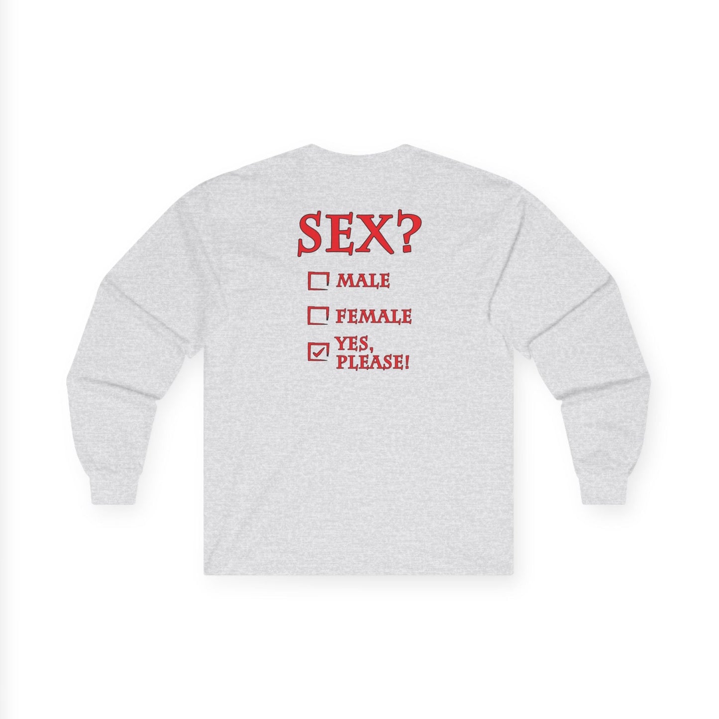 Sex? Yes, Please Long Sleeve Tee The Devil's Pickle