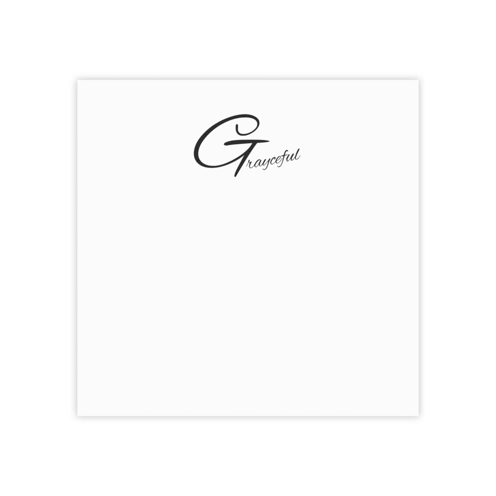 Personalized Note Pads, Elegant Stationery for Home or Office, Custom Post-it® Notes, Gift for Students, Wedding Planning, Journaling [...] Grayceful LLC
