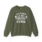 Let Me Know If My Biceps Get In Your Way Crewneck Sweatshirt The Devil's Pickle