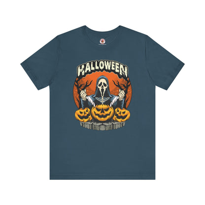 Screamer Killer Ghost Halloween T-Shirt The Devil's Pickle