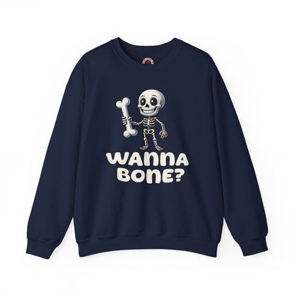 Wanna Bone Crewneck Sweatshirt The Devil's Pickle