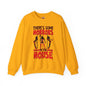There's Some Horrors In The House Crewneck Sweatshirt The Devil's Pickle