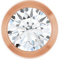 14K Rose 1/3 CT Lab Grown Diamond Slide Pendant Ethereal Legacy Boutiques