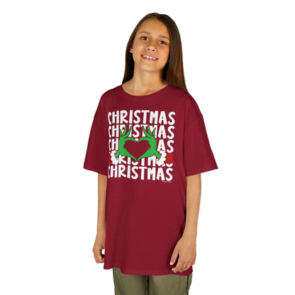 Christmas Heart Kids Tee The Devil's Pickle