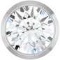 14K White 1/2 CT Natural Diamond Slide Pendant Ethereal Legacy Boutiques