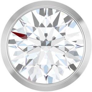 14K White 3/4 CT Natural Diamond Slide Pendant Ethereal Legacy Boutiques