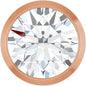 14K Rose 3/4 CT Natural Diamond Slide Pendant Ethereal Legacy Boutiques