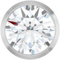 14K White 3/4 CT Lab-Grown Diamond Slide Pendant Ethereal Legacy Boutiques