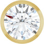 14K Yellow 3/4 CT Natural Diamond Slide Pendant Ethereal Legacy Boutiques