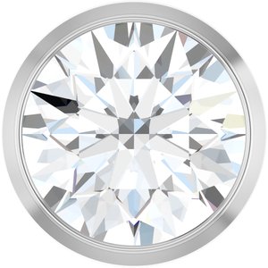 14K White 1 CT Lab-Grown Diamond Slide Pendant Ethereal Legacy Boutiques