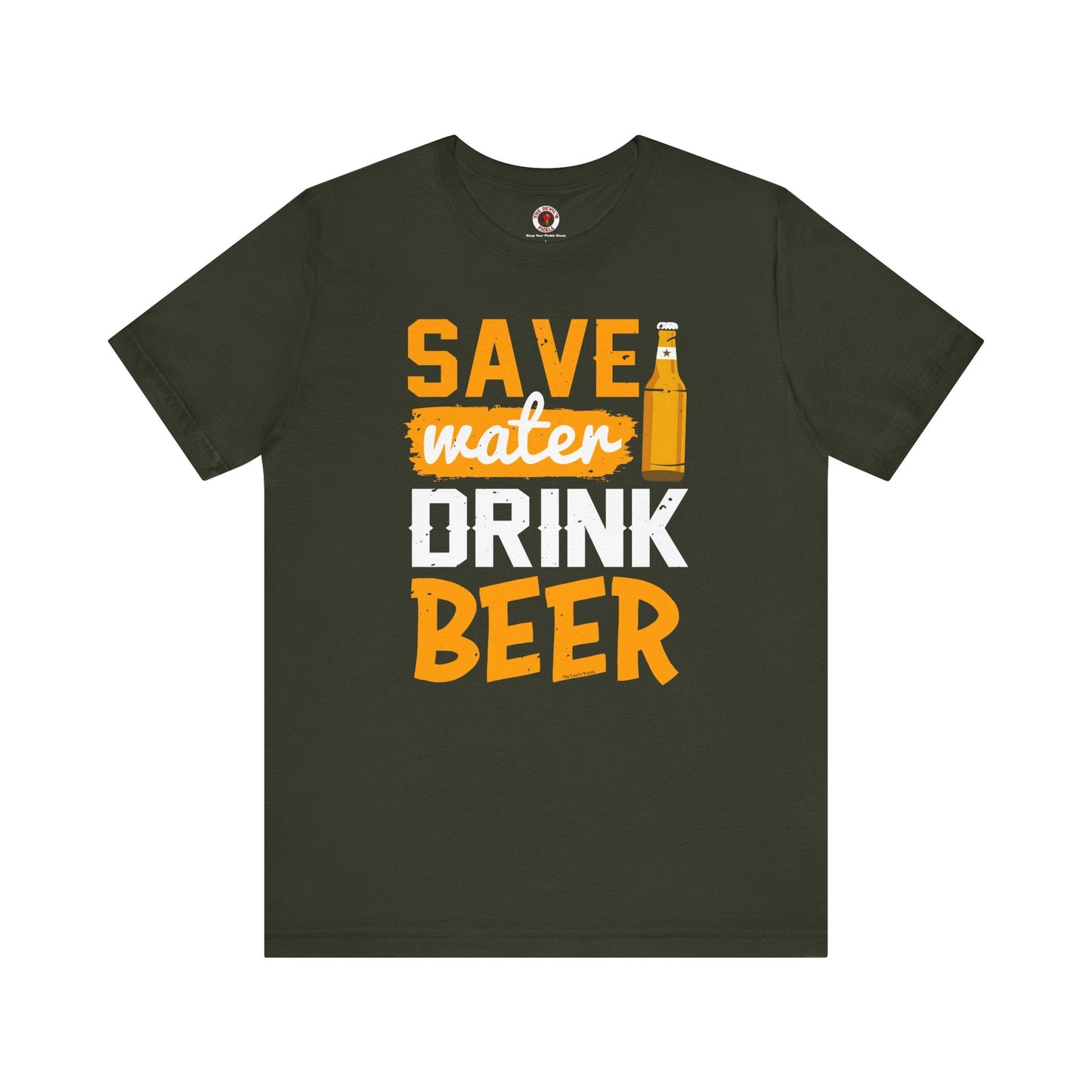 Save Water Drink Beer T-Shirt The Devil's Pickle